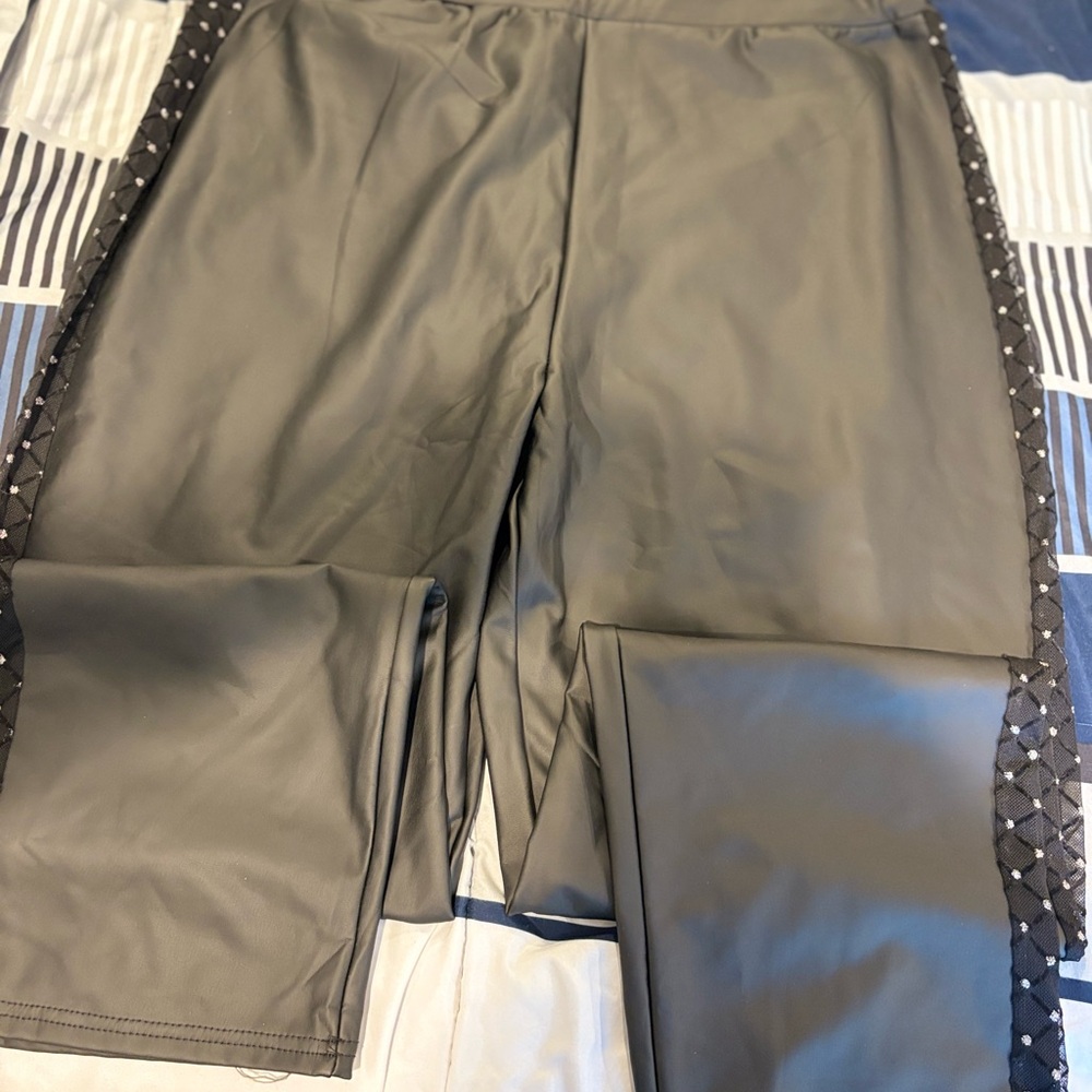 Black Straight Leg Pants